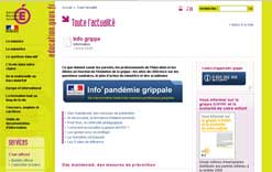 site grippe A