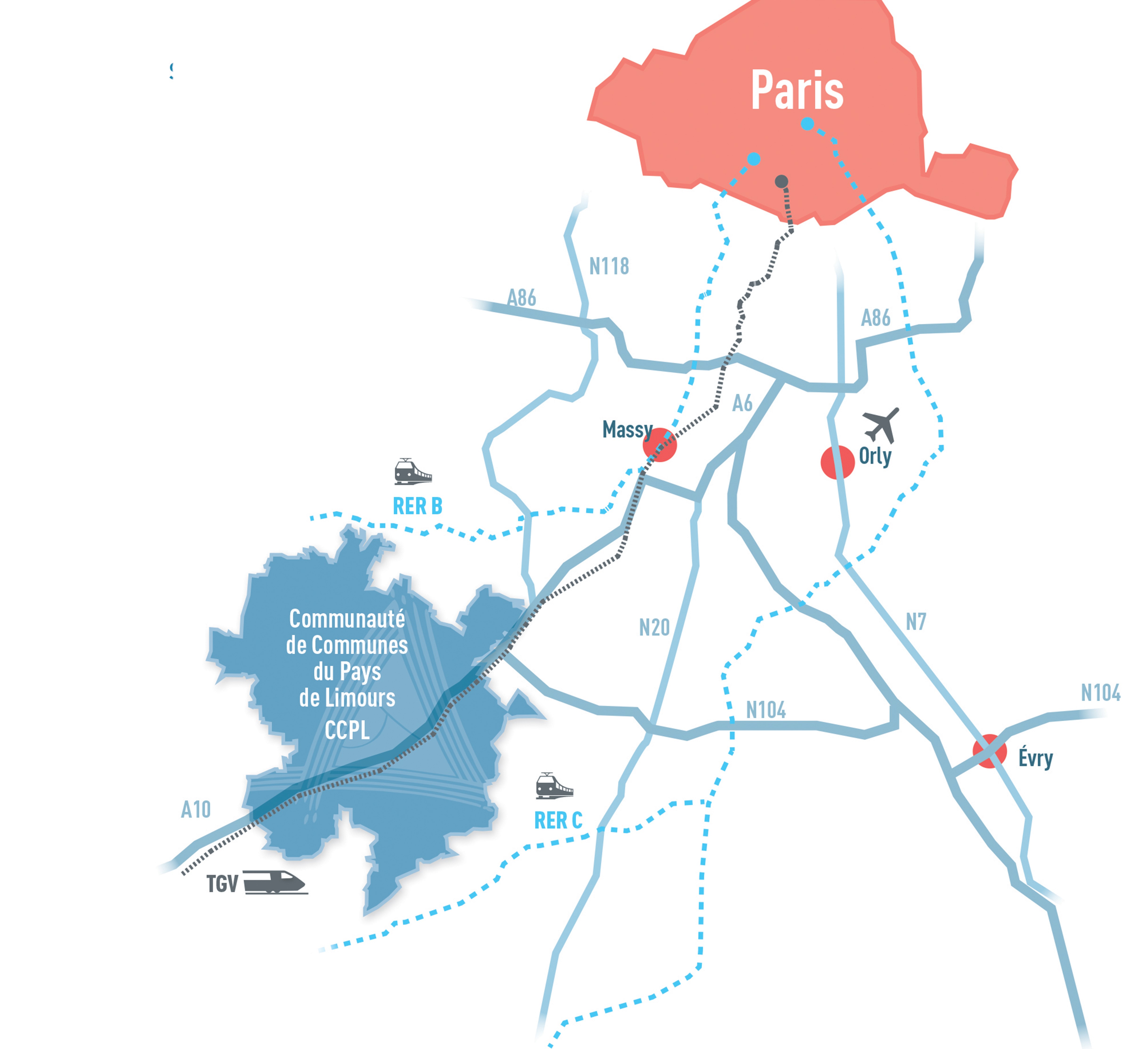 Carte CCPLPays de Limours