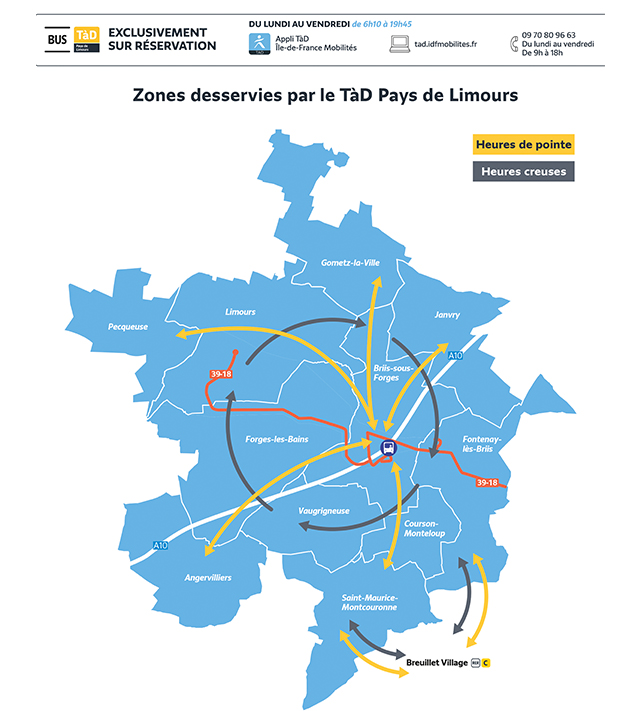 Transport à la Demande (TàD) - Communauté de communes du pays de Limours