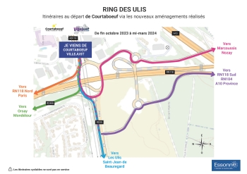 Carte Depuis COURTABOEUF