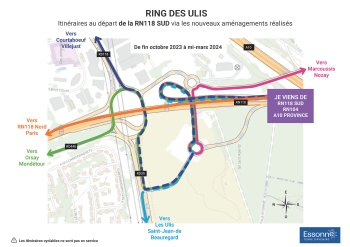 Carte Depuis RN118SUD