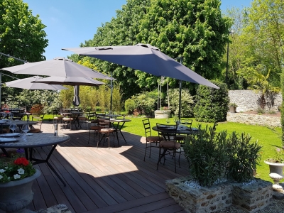 terrasse et jardin