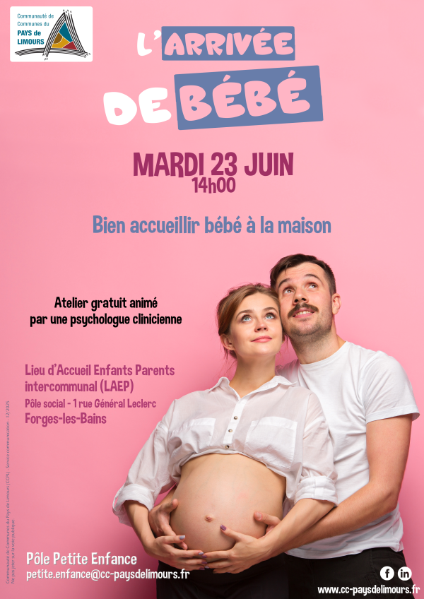 Atelier arrivée de bébé - juin 2026