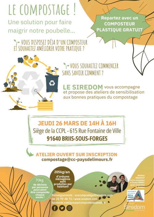 Atelier compostage du 26 mars 2026