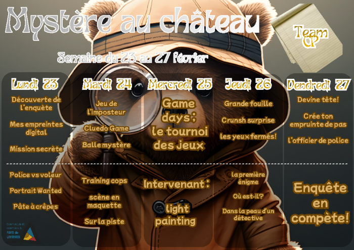 Mystère au Château - CP 1