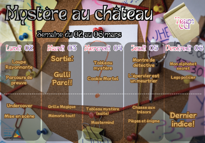 Mystère au Château - CE1 2