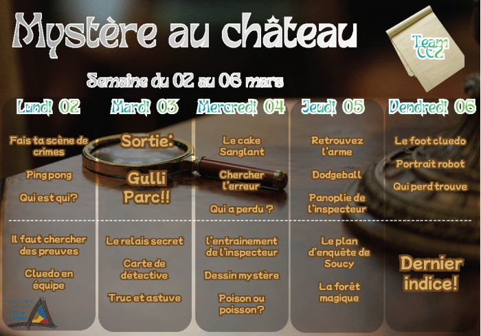 Mystère au Château - CE2 2