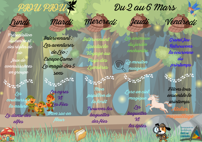 Vacances d&aposhiver 2026 Pioupiou - 2