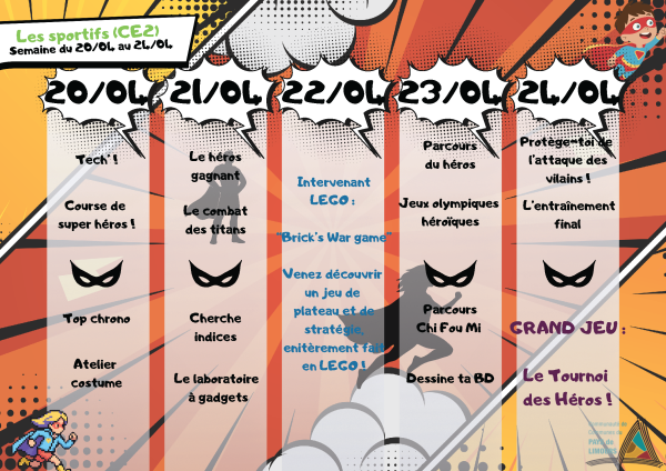 Planning vacances de Printemps ELEM - 1 - 3