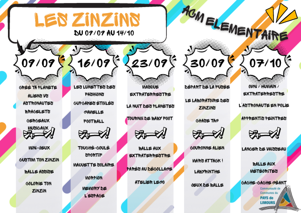 Planning elem mercredis septembre - octobre 2026 