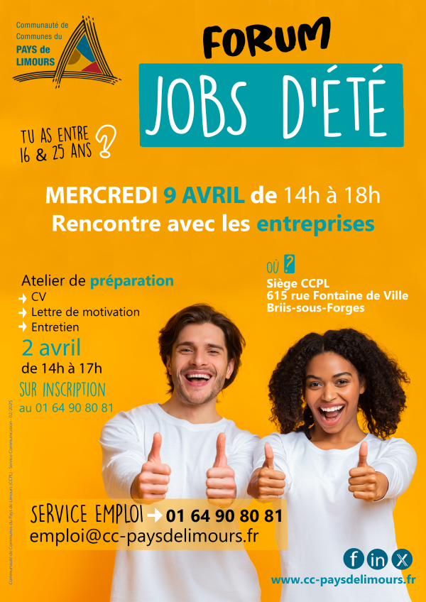 Forum Jobs d&aposété avril 2025