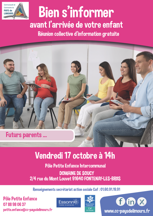 Réunion bébé bien s&aposinformer octobre 2025