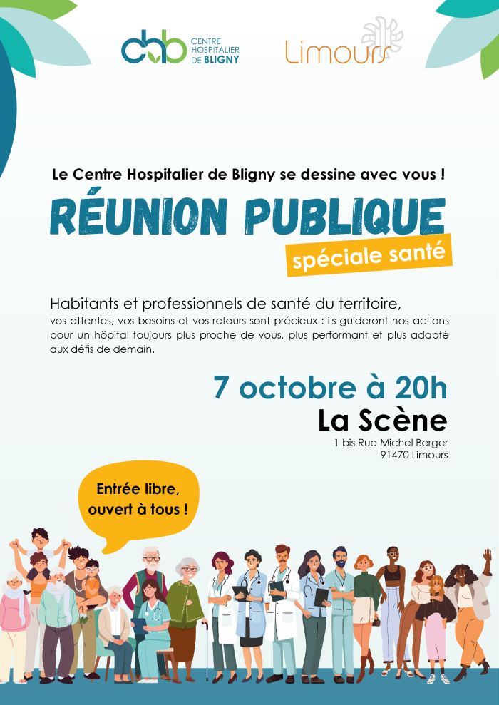 Réunion publique - CH de Bligny