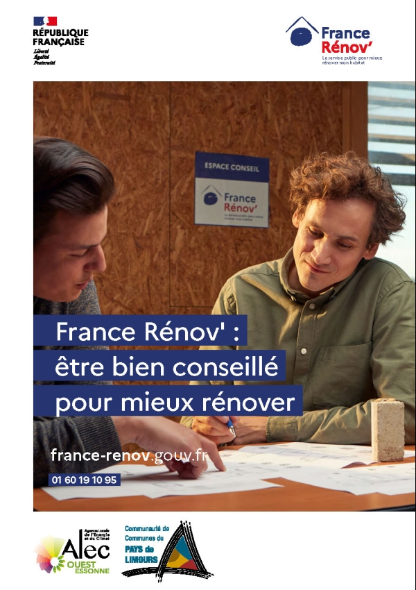 Affiche France Rénov&apos